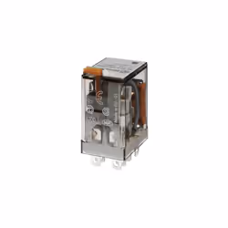 Relais enfichable 12 V/AC 12 A 2 inverseurs (RT) Finder 56 32 8 012 0040 Conditionnement: 1 pc(s) Équipement : Bouton test ve ...