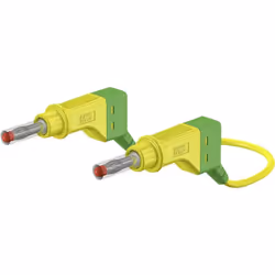 enquête Vert-Jaune 4 mm description Câble de mesure flexible avec isolation en silicone, spécialement conçu pour la connexion ...