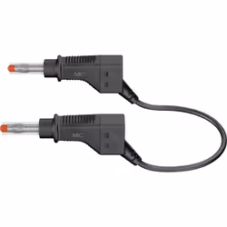 enquête 4 mm noir description Câble de mesure flexible avec isolation en silicone, spécialement conçu pour la connexion d'app ...