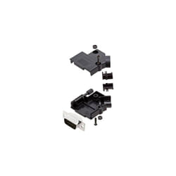 L17D45PK-P-25+L717HDB44P kit embase sub-d mâle 45 ° nombre de pôles (num): 44 fût à souder 1 pc(s) - Amphenol