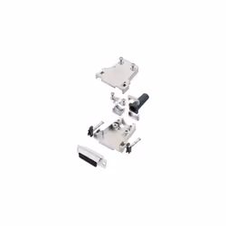 Kit embase SUB-D femelle · Nbr de rangées: 2 · Nombre de pôles (num): 25