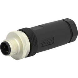 Te Connectivity - T4111402041-000 Connecteur non confectionné pour capteurs/actionneurs M12 mâle, droit Nombre de pôles: 4 1 pc(s) D928321