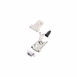 ENCITECH DTSL09-LJSRG-T-DMP-W-K 6355-8040-21 D-SUB STIFTLEISTEN-SET 180° POLZAHL (NUM): 9 LÖTKELCH