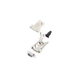 DTSL09-LJSRG-T-DMP-W-K 6355-8040-21 kit embase sub-d mâle 180 ° nombre de pôles (num): 9 fût à souder 1 pc(s) - Encitech