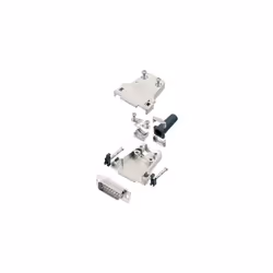 ENCITECH DTZF15-DBP-W-K 6355-8044-02 D-SUB STIFTLEISTEN-SET 180° POLZAHL (NUM): 15 LÖTKELCH 1 PC(S)