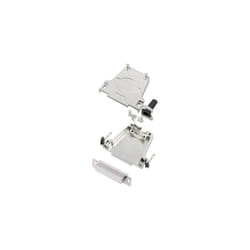 Encitech - DTZF25-DMS-W-K 6355-8045-13 kit embase sub-d femelle 180 ° nombre de pôles (num): 25 fût à souder 1 pc(s)