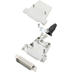 encitech DTSL37-SJSRG-T-DBP-W-K 6355-8086-04 Kit embase SUB-D mâle 180 ° Nombre de pôles: 37 fût à souder 1 pc(s) R537051