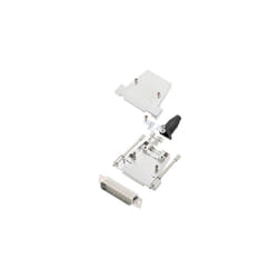 Encitech Dtsl37-Ljsrg-T-Dmp-W-K 6355-8040-24 Kit Embase Sub-D Mâle 180 ° Nombre De Pôles (Num): 37 Fût À Souder 1 Pc(S)