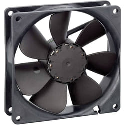 Ventilateur axial Ebm Papst 3412 ng 9292506302 12 v/dc 82 m³/h (l x l x h) 25.4 x 92 x 92 mm 1 pc(s)