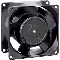 ebm-papst 8506 N, Ventilateur, 8 cm, 3000 tr/min, 61 m³/h, Noir