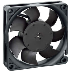Ventilateur axial Ebm Papst 712F/2L-005 9292504005 12 v/dc 26 m³/h (l x l x h) 15 x 70 x 70 mm 1 pc(s) R581901