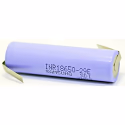 Samsung INR18650-29E ZLF Pile rechargeable spéciale 18650 flat-top résiste aux températures élevées cosses à souder e