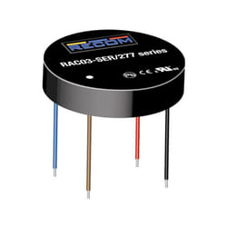 Recom - RAC03-3.3SER/277 Alimentation ca/cc pour circuits imprimés 3.3 v 3 w Y244402