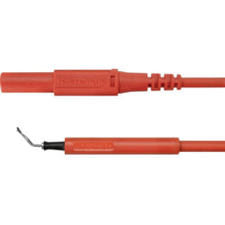 Schützinger AL 8322 / ZPK / 1 / 100 / RT Cordon adaptateur mâle 4 mm pointe de test rouge 1 pc(s)