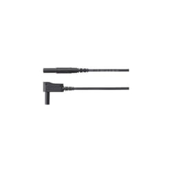 Cordon de mesure Schützinger mswfk A341 1 100 sw [mâle 4 mm - mâle 4 mm] noir 1 pc(s)