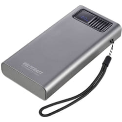 Voltcraft - pb PD65WLCD-20000 Powerbank (batterie supplémentaire) 20000 mAh Fast Charge, Power Delivery 2.0 LiPo gris mét