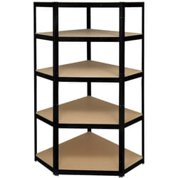 Module d'angle pour étagère de stockage Toolcraft TO-8701224 175 kg (l x h x p) 700 x 1800 x 700 mm métal (thermolaqué)