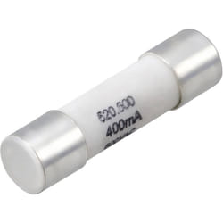 Voltcraft - vc 151/171 Fuse Fusible de multimètre (ø x l) 5 mm x 20 mm 400 mA 600 v/ac, 600 v/dc rapide -f- Contenu 1 pc(s) R688582