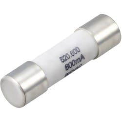 VOLTCRAFT VC 191 Fuse Fusible de multimètre (Ø x L) 5 mm x 20 mm 600 mA 600 V/AC, 500 V/DC rapide -F- Contenu 1 pc(s) R688562