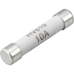 Voltcraft - vc 100er Fuse Fusible de multimètre (ø x l) 6.35 mm x 31.8 mm 10 a 600 v/ac, 600 v/dc rapide -f- Contenu 1 pc