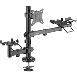 Speaka Professional - SP-POS-200 simple Support de table pour écran 43,2 cm (17') - 81,3 cm (32') noir Support pour terminal pos + imprimante,