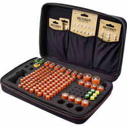 Informations techniques Adapté pour taille de pile : LR3 (AAA), LR6 (AA), LR14 (C), LR20 (D), 6LR61 (9 V) Dimensions produit, ...