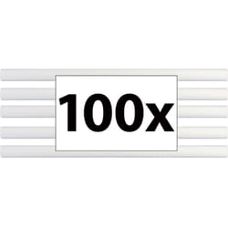 Toolcraft - TO-8997033 Bâtons de colle ø 11 mm x (l) 200 mm transparent 2 kg 100 pc(s)