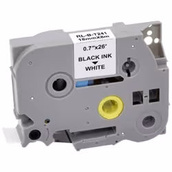 Renkforce RF-6027518 ruban d'étiquette Noir sur blanc TZe