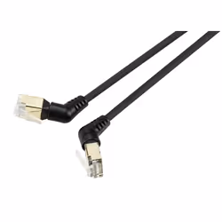 Renkforce RF-6071552 câble de réseau Noir 0,5 m Cat8.2 S/FTP (S-STP)