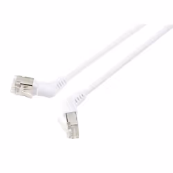 Renkforce RF-6071564 câble de réseau Blanc 0,5 m Cat6a F/UTP (FTP)