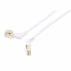 Renkforce RF-6071572 câble de réseau Blanc 1 m Cat8.2 S/FTP (S-STP)
