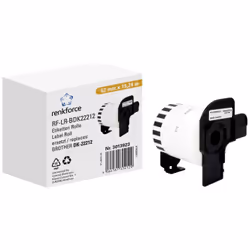 Renkforce RF-6027846, 15,24 m, 6,2 cm, 1 pièce(s), Blanc, Papier, QL-550 QL-500 QL-500A QL-500BS QL-500BW QL-560VP QL-560 QL- ...