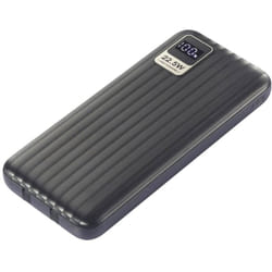 VC-WT-K512 Powerbank (batterie supplémentaire) 10000 mAh Fast Charge LiPo noir Affichage du statut - Voltcraft