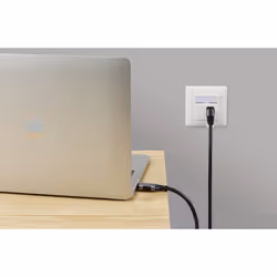 Renkforce RF-6055780 changeur de genre de câble USB-C RJ45 Noir