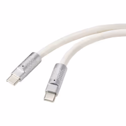 Renkforce RF-6056876 câble USB USB 2.0 1 m USB C Argent, Blanc
