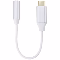Renkforce RF-6056890 changeur de genre de câble USB-C 3,5 mm Blanc