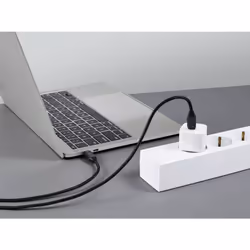 Renkforce RF-6249292 câble USB USB 2.0 0,5 m USB C Noir, Métallique