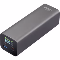 Informations techniques Capacité (mAh, Ah) : 27000 mAh Couleur : noir-argent Courant d'entrée USB-C (max) : 5 A Courant de ch ...