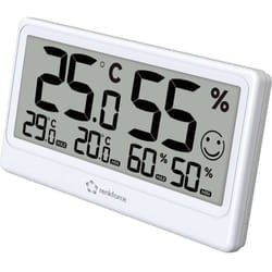Renkforce - RF-6416470 Thermo-hygromètre blanc RF-6416470