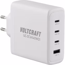 enquête Chargeur rapide avec prise en charge PD3.1 Max 140 W 3 x USB-C ® 1 x USB-A. Prend en charge la recharge rapide pour t ...