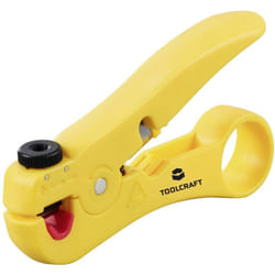 TOOLCRAFT TO-9627696 universel Dénudeur de câble adapté pour Câble de données UTP, Câble de données STP 3.5 à 9 mm