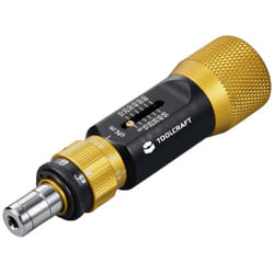 Toolcraft - TO-9627246 pour l'électronique et la mécanique de précision Tournevis dynamométrique Taille (tournevis) 4 mm