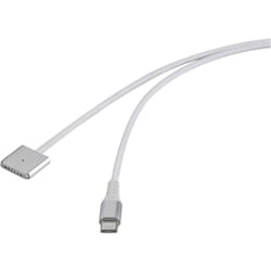 Renkforce Câble de charge USB Magsafe 3 USB-C®, Magsafe 3 1.00 m blanc connecteur magnétique RF-6437914