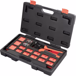 Informations techniques Longueur : 230 mm Matériau : Acier carbone Poids : 624 g Spécificités de la pince : assortiment à ser ...