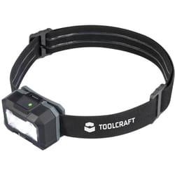 Toolcraft - Lampe frontale TO-9664731 batteries Li-ions 400 lm 30 h TO-9664731