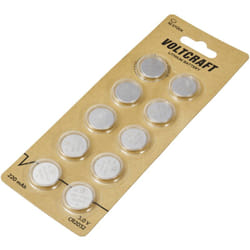 Pile bouton cr 2032 3 v 10 pc(s) 220 mAh lithium VC-16107995 A593003 - Voltcraft