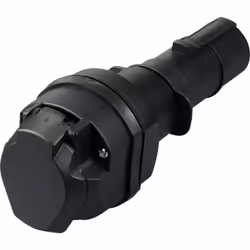 Informations techniques Connexion A : prise femelle 7 pôles type N Connexion B : prise mâle 7 pôles Dimensions produit, haute ...