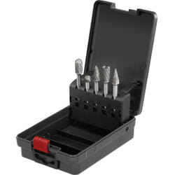 Toolcraft - TO-9913158 Fraise sur tige Dimension produit, ø 10 mm Diamètre de tige 6 mm 5 pièces