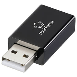 Renkforce RF-6615902 changeur de genre de câble USB-A Noir