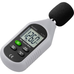 Voltcraft - Sonomètre SL-10 r 30 - 130 dB 31.5 Hz - 8 kHz Gehäuse aus Recycling Granulat